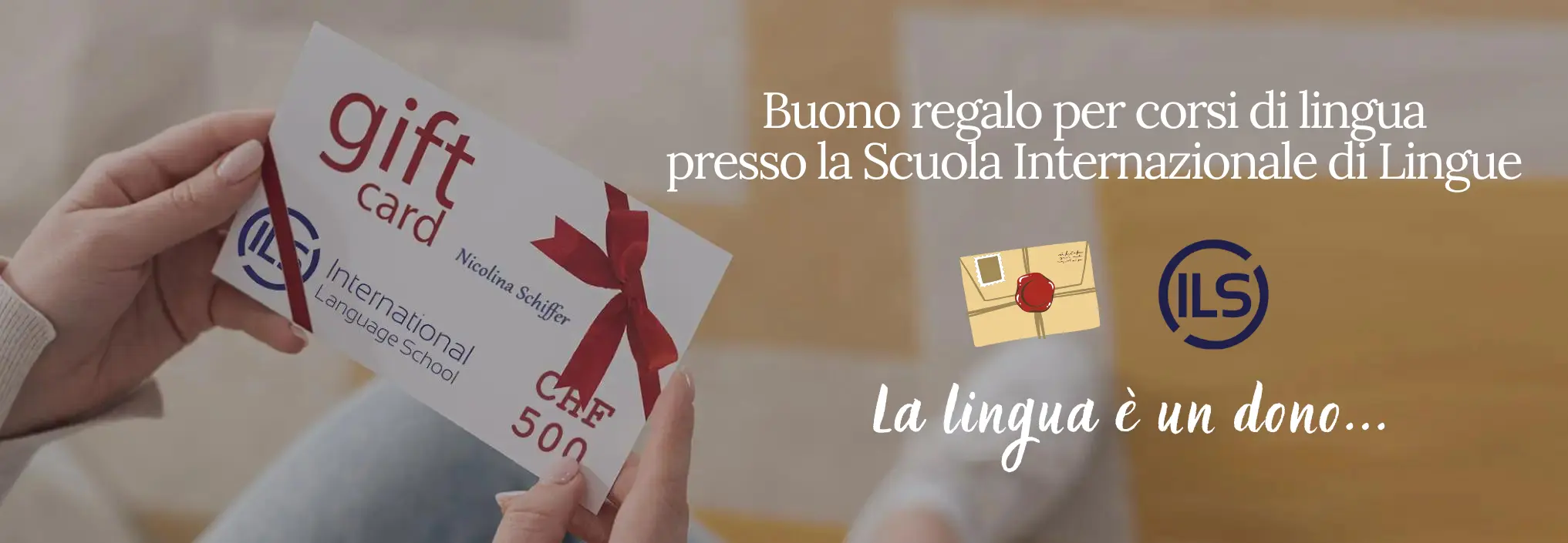 Buono regalo per corsi di lingua